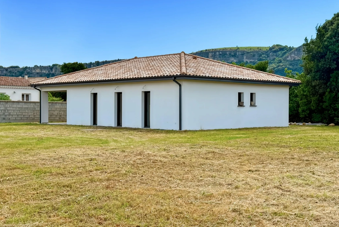 Maison neuve de plain-pied avec piscine à Saint Didier sous Aubenas 