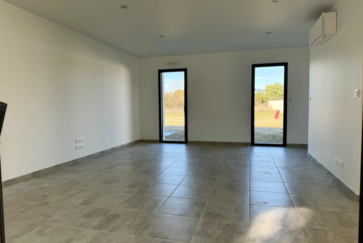 Maison neuve de plain-pied avec piscine à Saint Didier sous Aubenas 