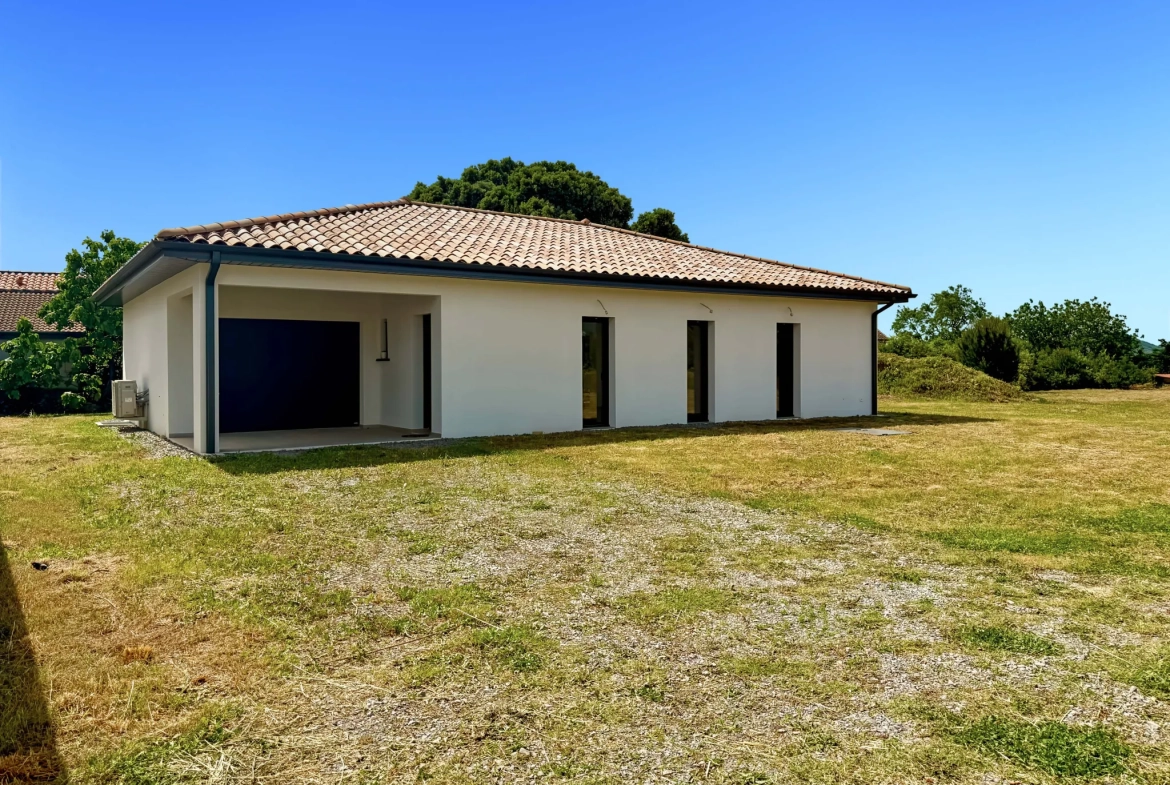 Maison neuve de plain-pied avec piscine à Saint Didier sous Aubenas 