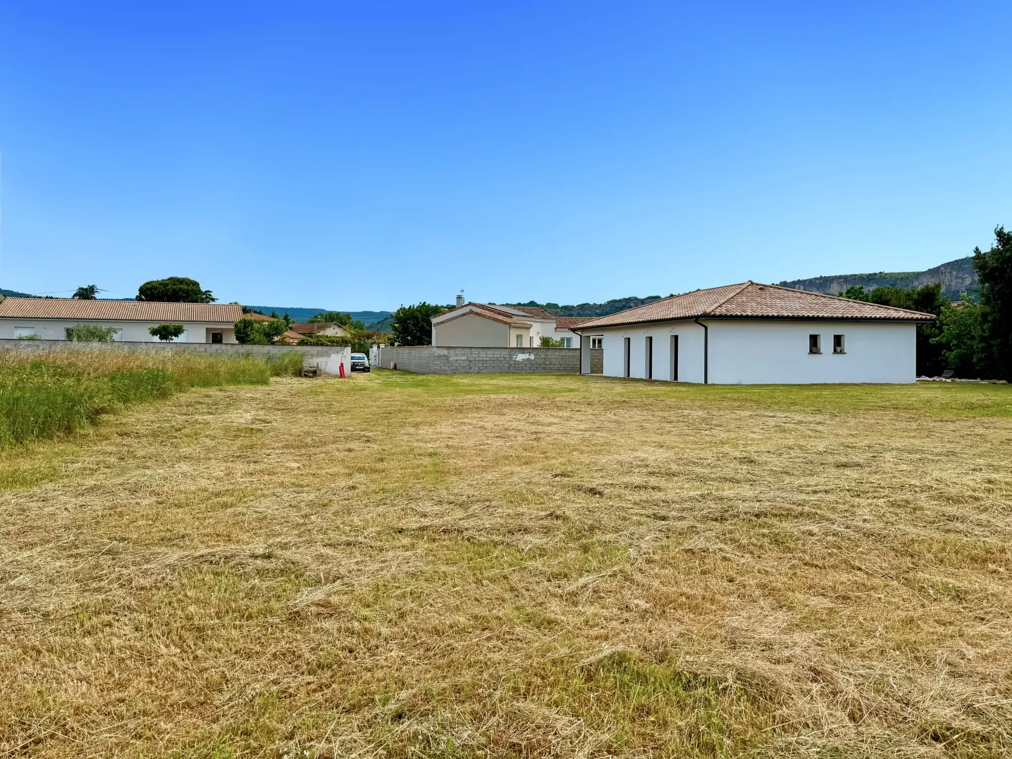 Maison neuve de plain-pied avec piscine à Saint Didier sous Aubenas 