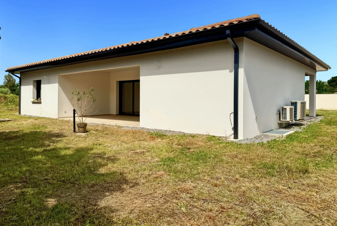 Maison neuve de plain-pied avec piscine à Saint Didier sous Aubenas 