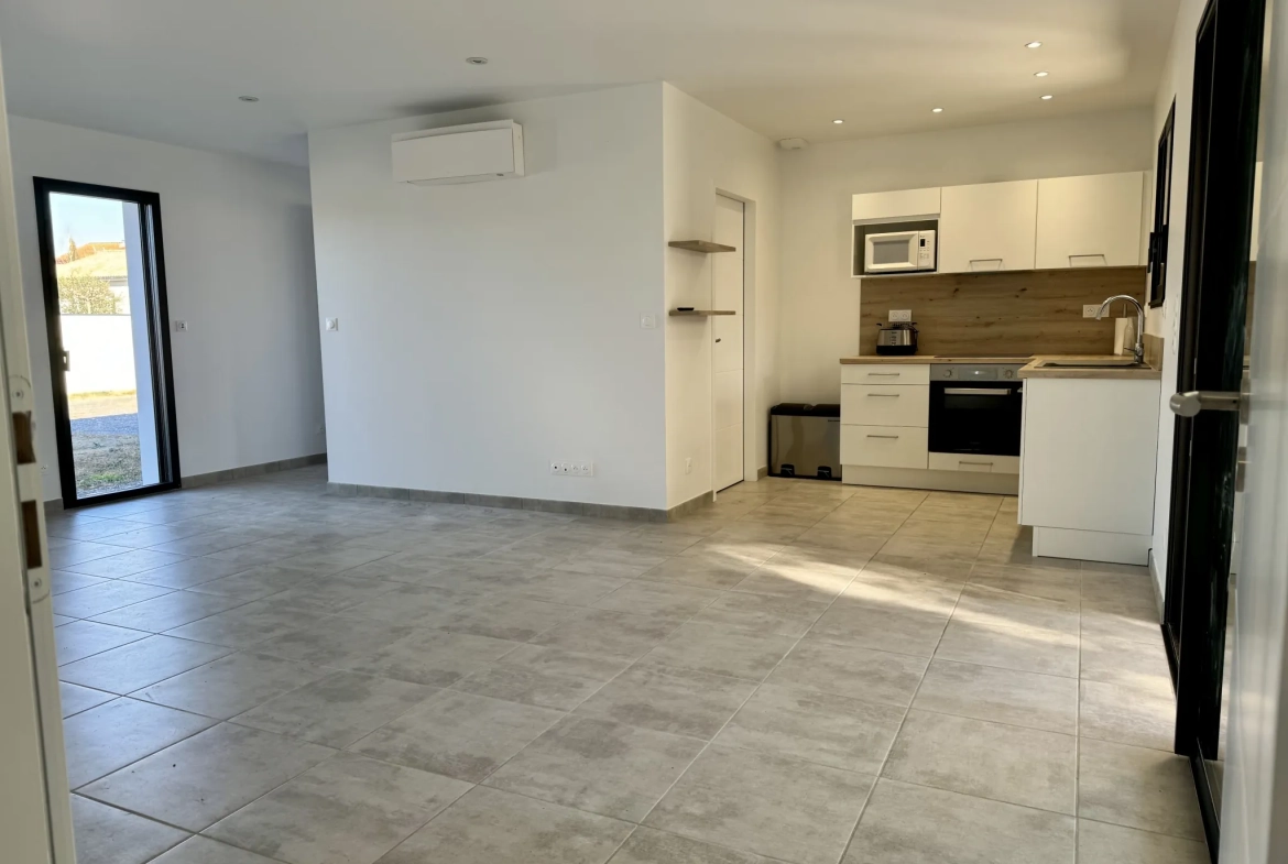 Maison neuve de plain-pied avec piscine à Saint Didier sous Aubenas 