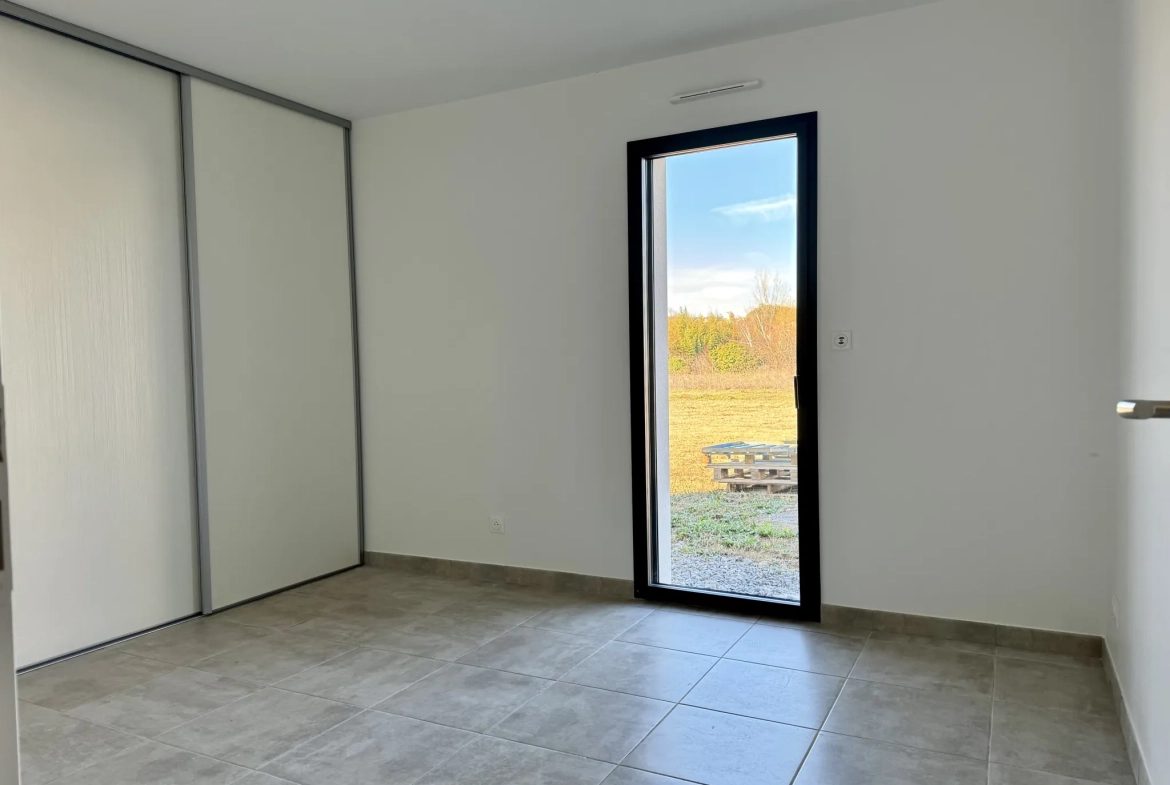 Maison neuve de plain-pied avec piscine à Saint Didier sous Aubenas 