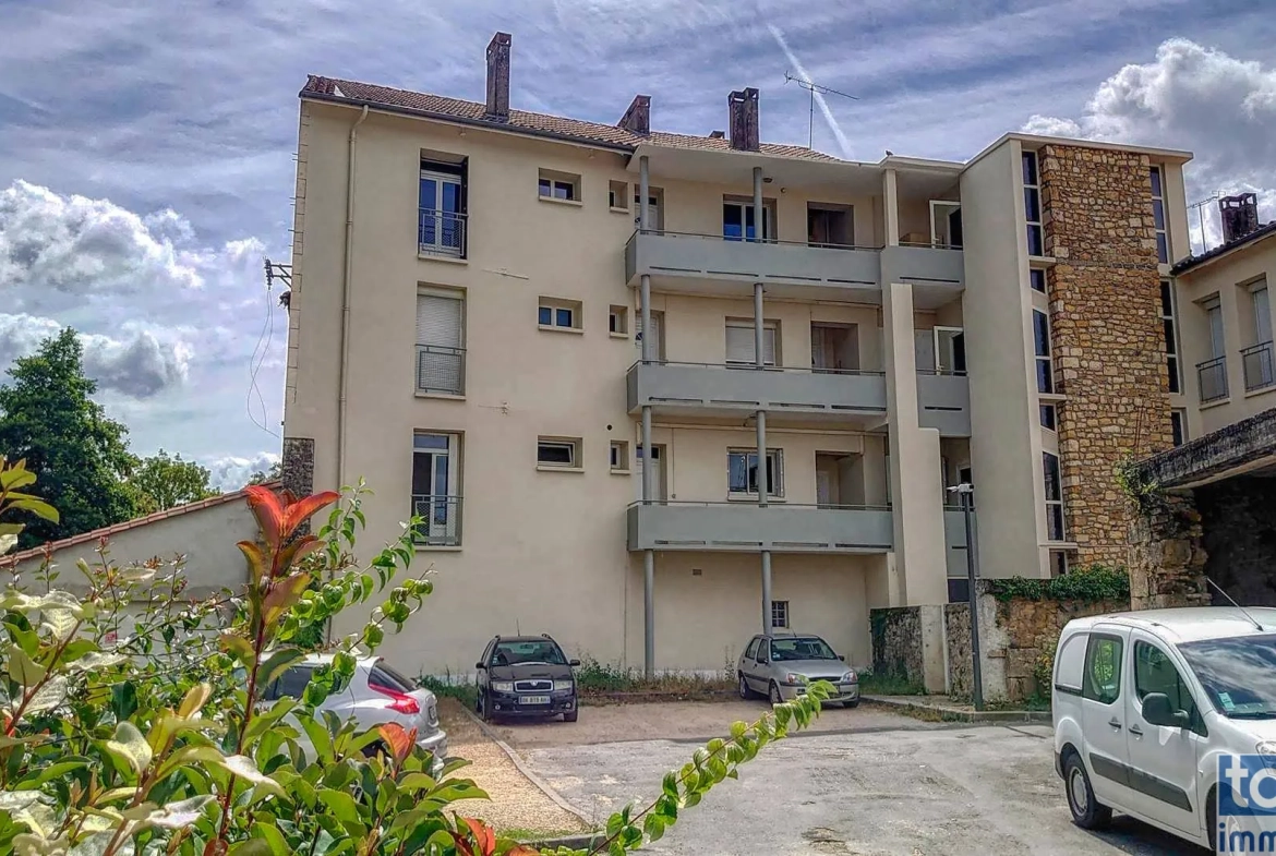 Appartement T3 à Monsempron-Libos de 58m² avec balcon et cave 