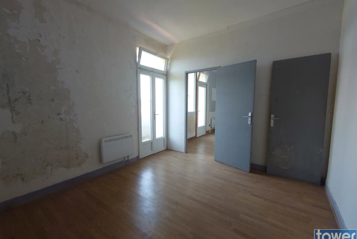 Appartement T3 à Monsempron-Libos de 58m² avec balcon et cave 