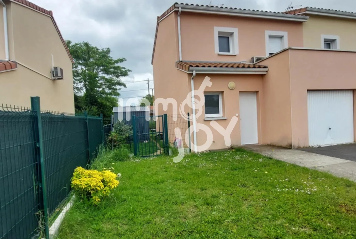 Maison récente avec jardin et terrace à Auterive - 3 chambres, garage, 2019 