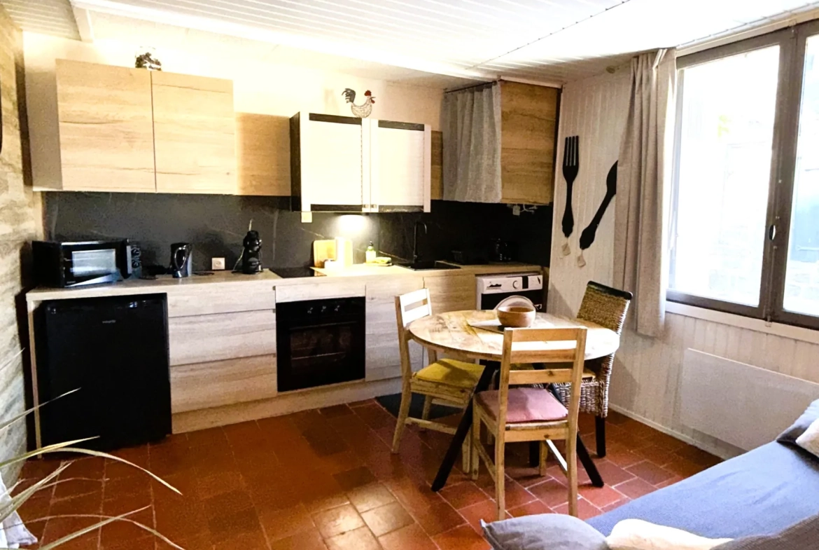 Magnifique maison en angle avec 3 appartements à Agde, quartier historique 