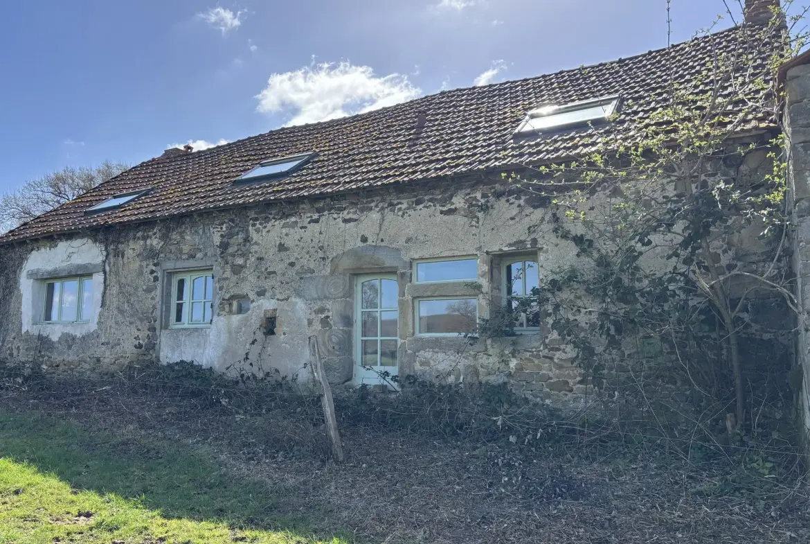 Charmante longère à Gipcy avec terrain de 780 m² - idéal vie paisible en campagne 
