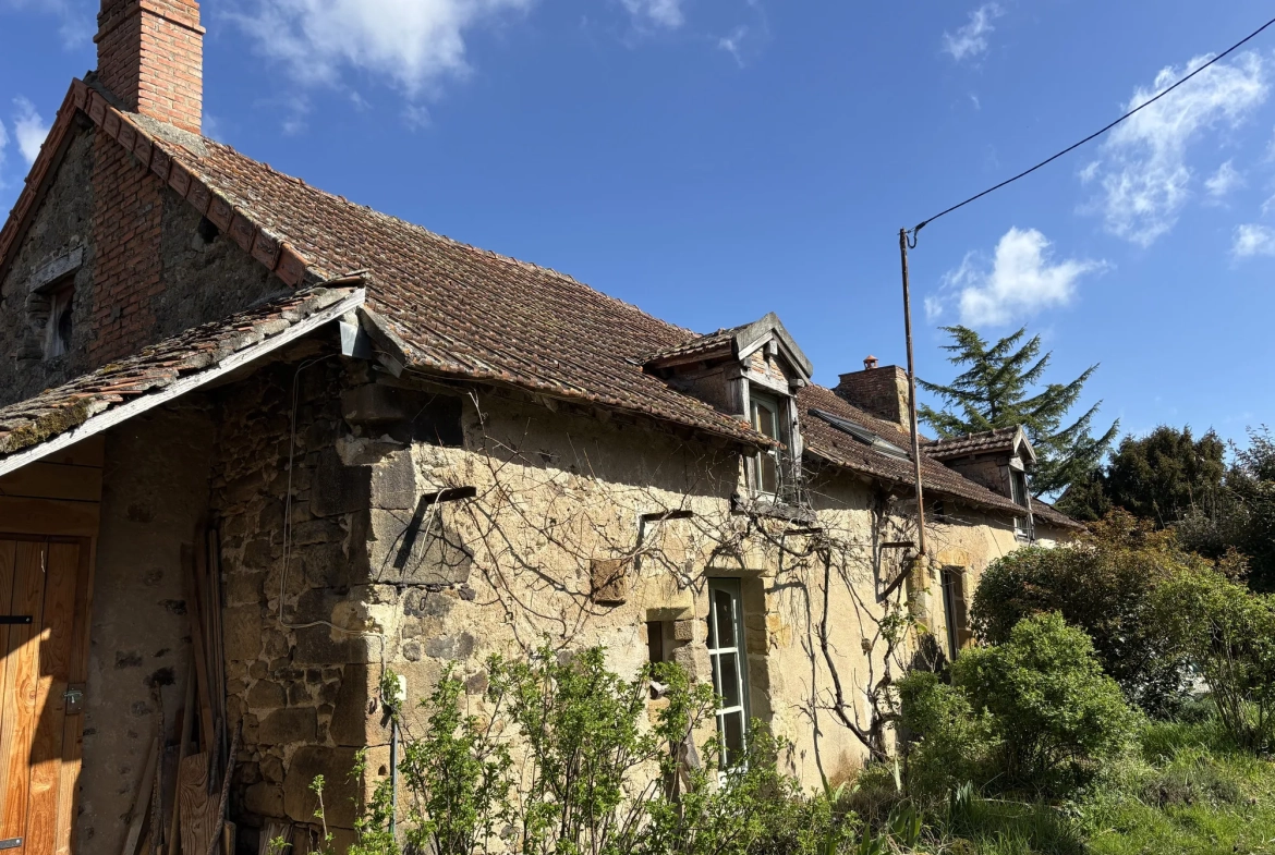 Charmante longère à Gipcy avec terrain de 780 m² - idéal vie paisible en campagne 