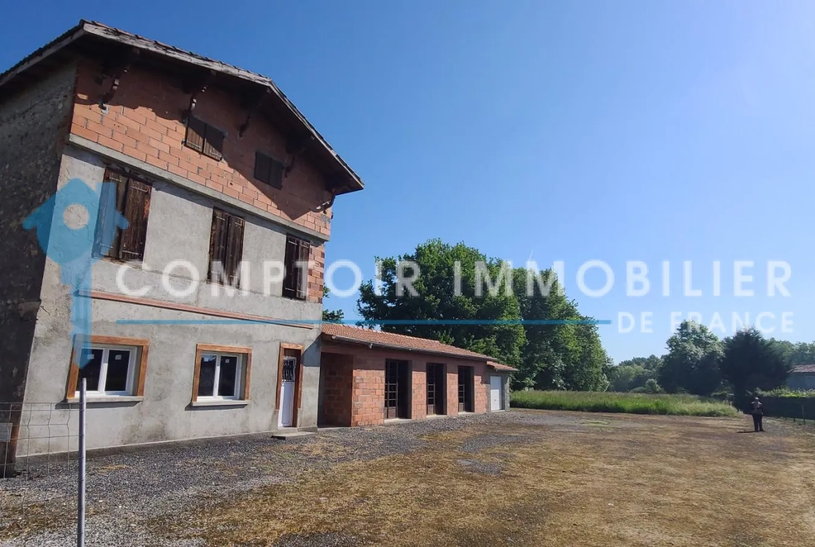 Terrain à bâtir et maison à rénové à Saint-Gaudens (31800) - Opportunité rare 