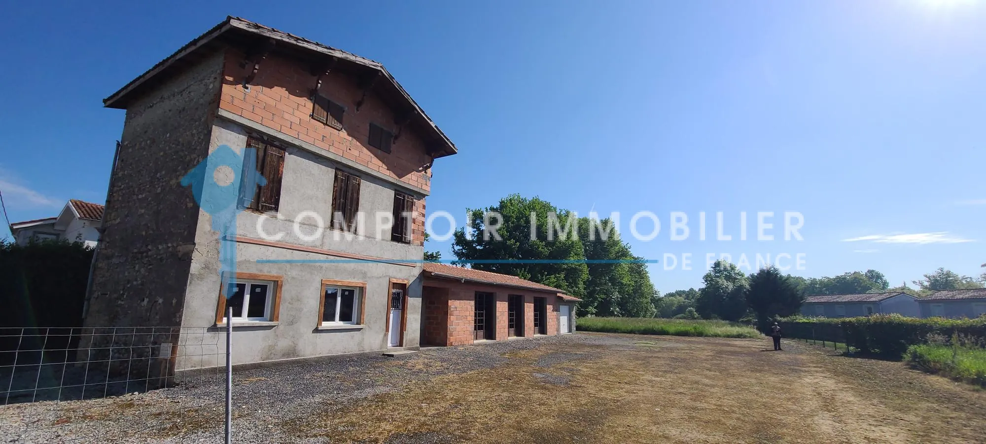 Terrain à bâtir et maison à rénové à Saint-Gaudens (31800) - Opportunité rare 
