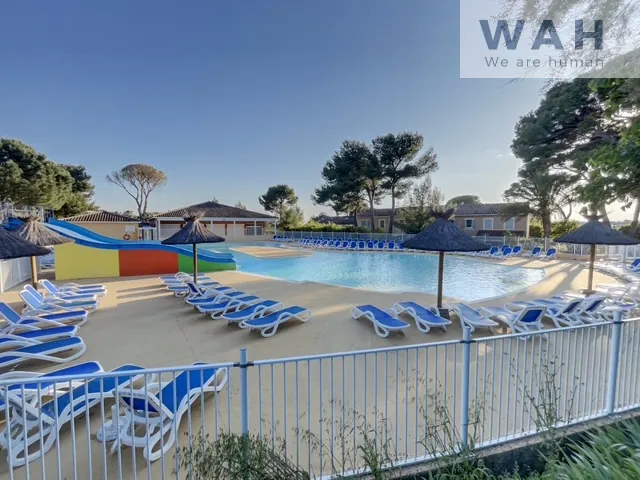 Villa T4 avec terrasse, garage et piscine à Calvisson, proche Nîmes 
