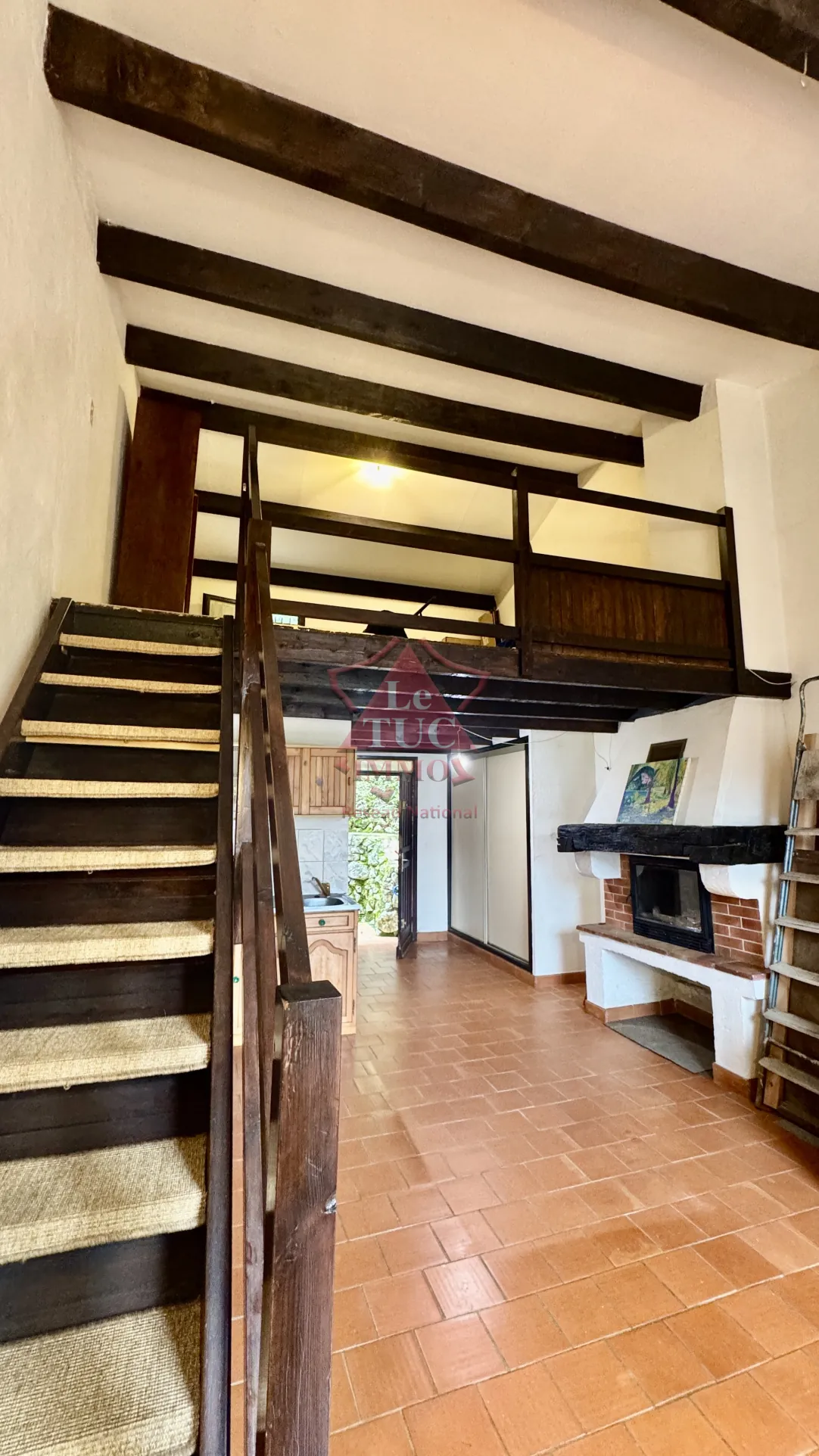 Joli duplex 47 m² avec vue montagne à Gréolières village 