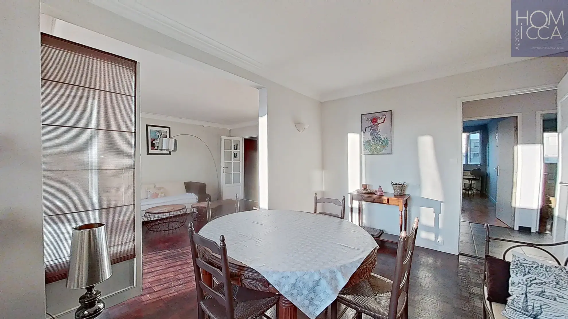 Appartement familial 3-4 chambres avec balcon et cave à Lyon 5ème limite Tassin 