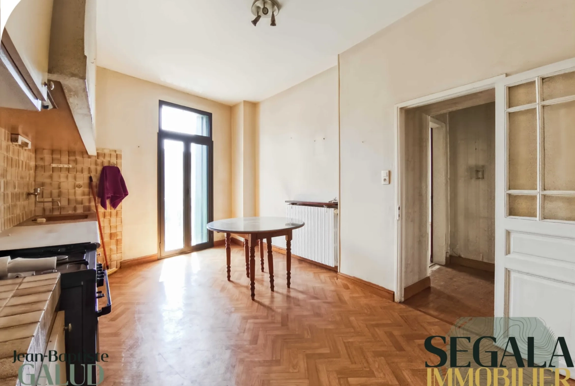 Maison de ville de 127 m² à Carmaux, secteur Sainte-Cécile, avec jardin et division possible 