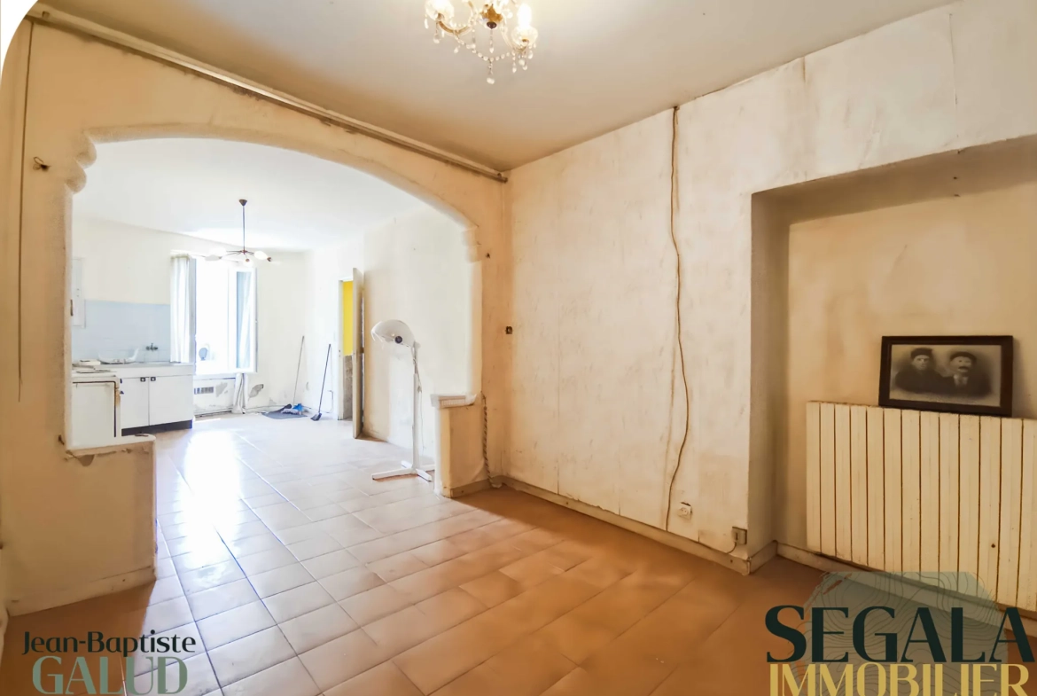 Maison de ville de 127 m² à Carmaux, secteur Sainte-Cécile, avec jardin et division possible 