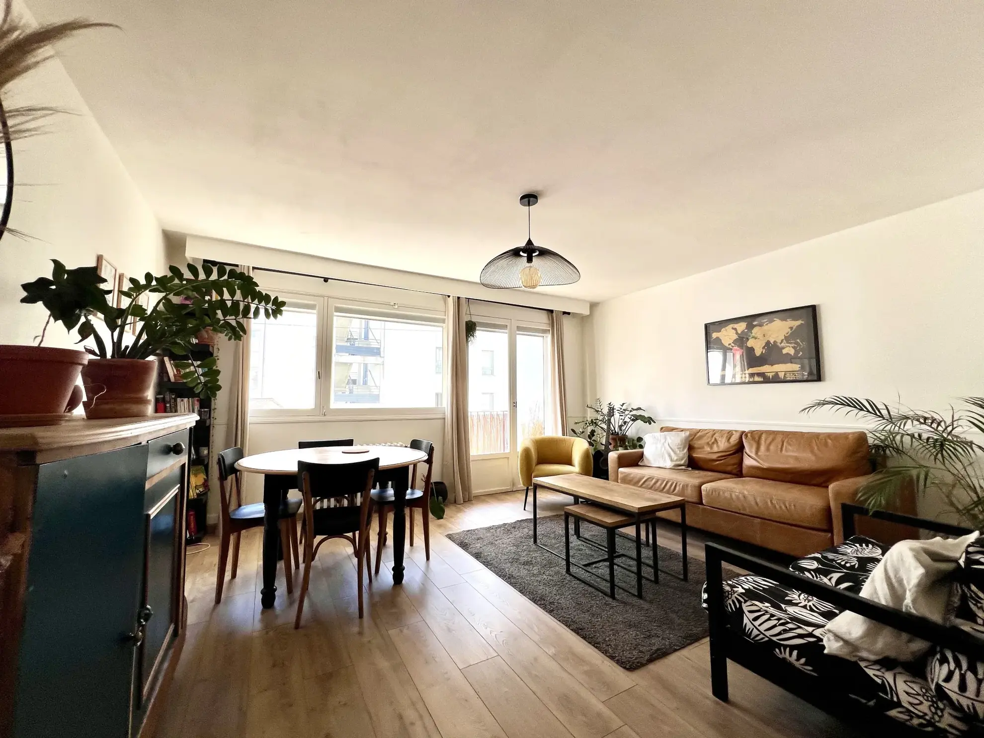 Appartement 3 pièces à Rennes Mail, 63 m² avec parking et balcon 