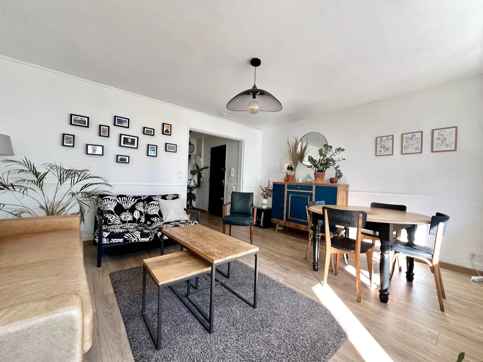Appartement 3 pièces à Rennes Mail, 63 m² avec parking et balcon 