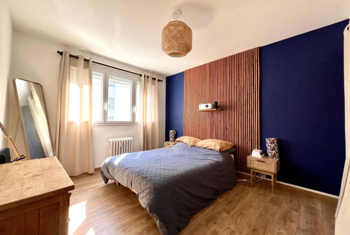 Appartement 3 pièces à Rennes Mail, 63 m² avec parking et balcon 