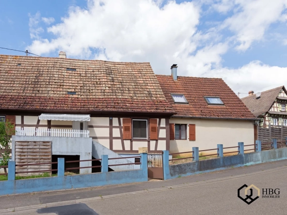 Charmante maison de 1781 avec fort potentiel à Gundershoffen