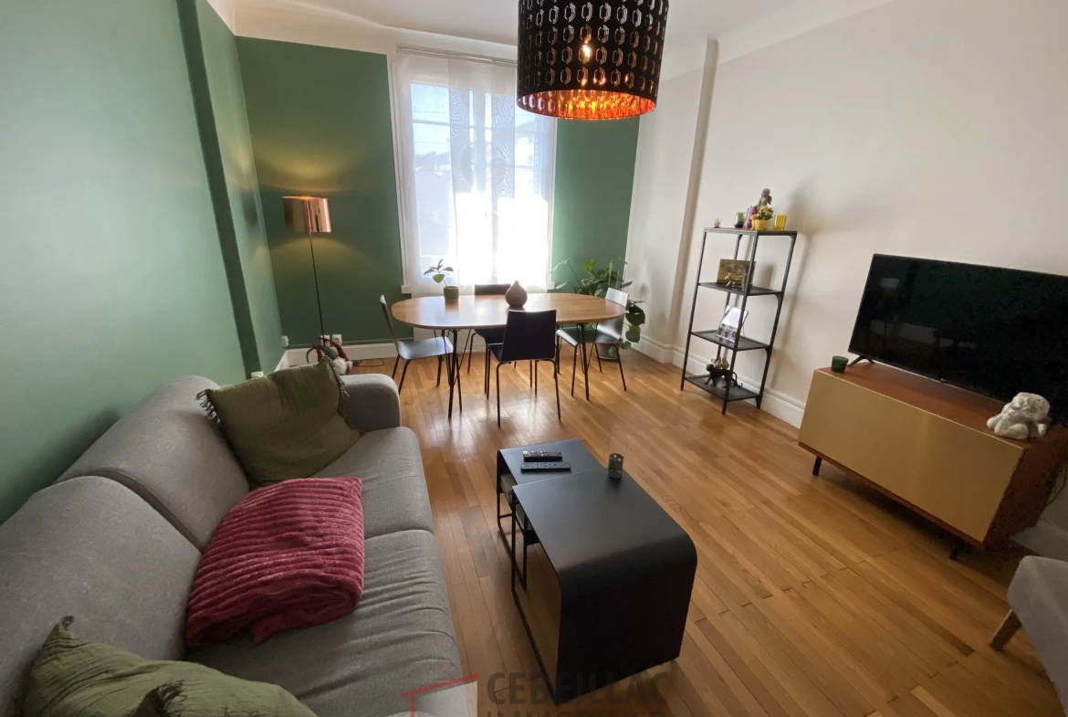 Appartement 3 pièces à vendre dans le quartier du jardin LECOQ à Clermont-Ferrand 