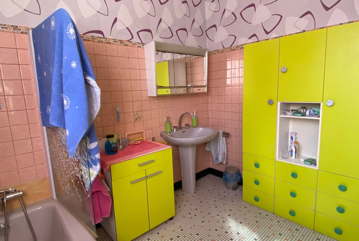 Vente maison à Fumel avec deux habitations, grand terrain et double garage 
