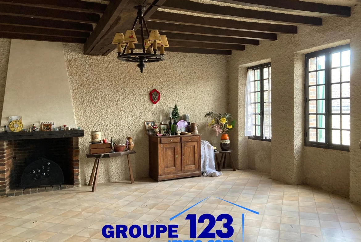 Maison à rénover de 172 m² entre Aillant et Auxerre - Grand potentiel à découvrir 