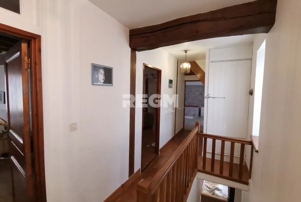 Belle maison en pierre avec jardin, 3 chambres, dépendances à Monnerville 