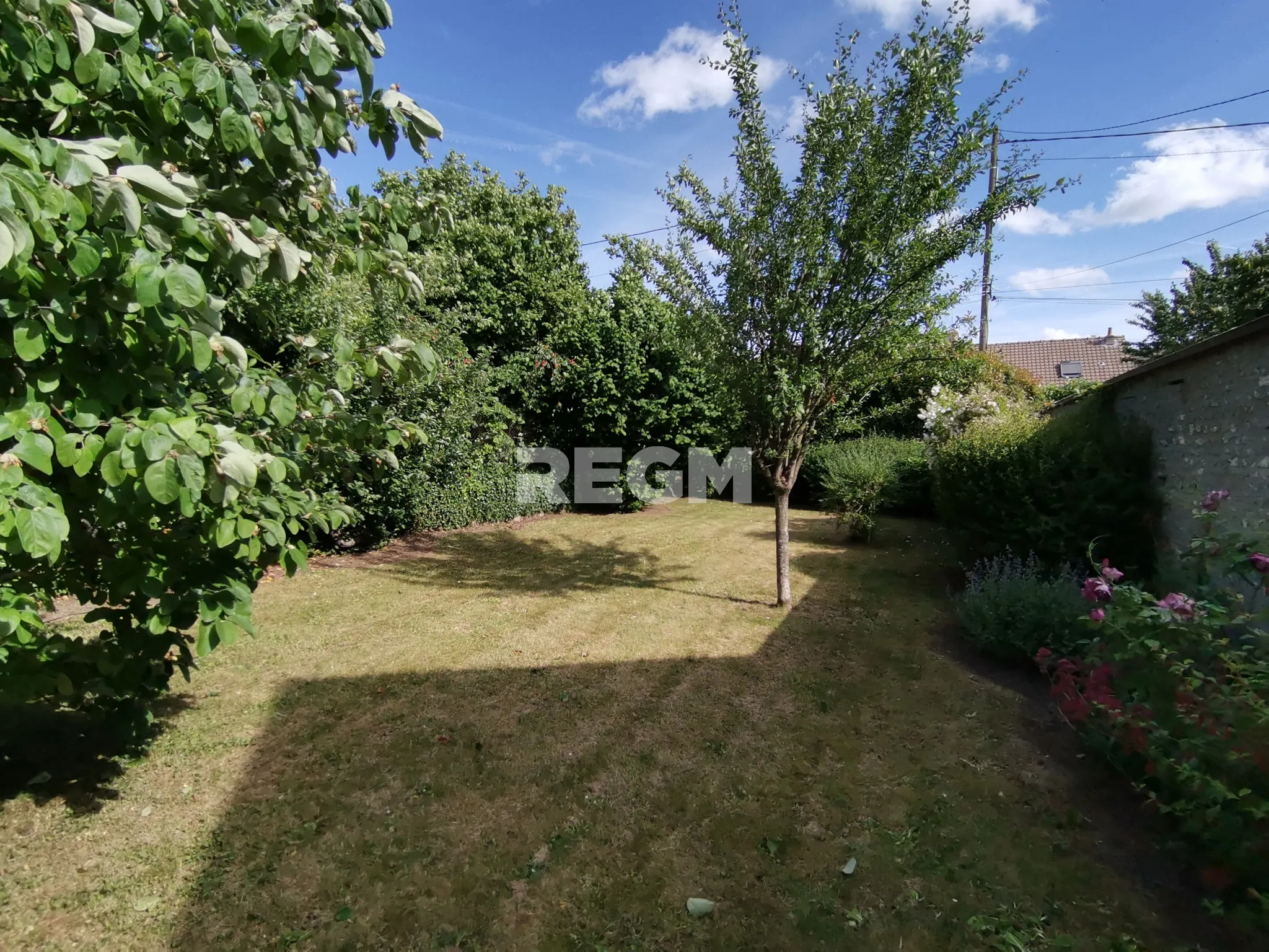 Belle maison en pierre avec jardin, 3 chambres, dépendances à Monnerville 