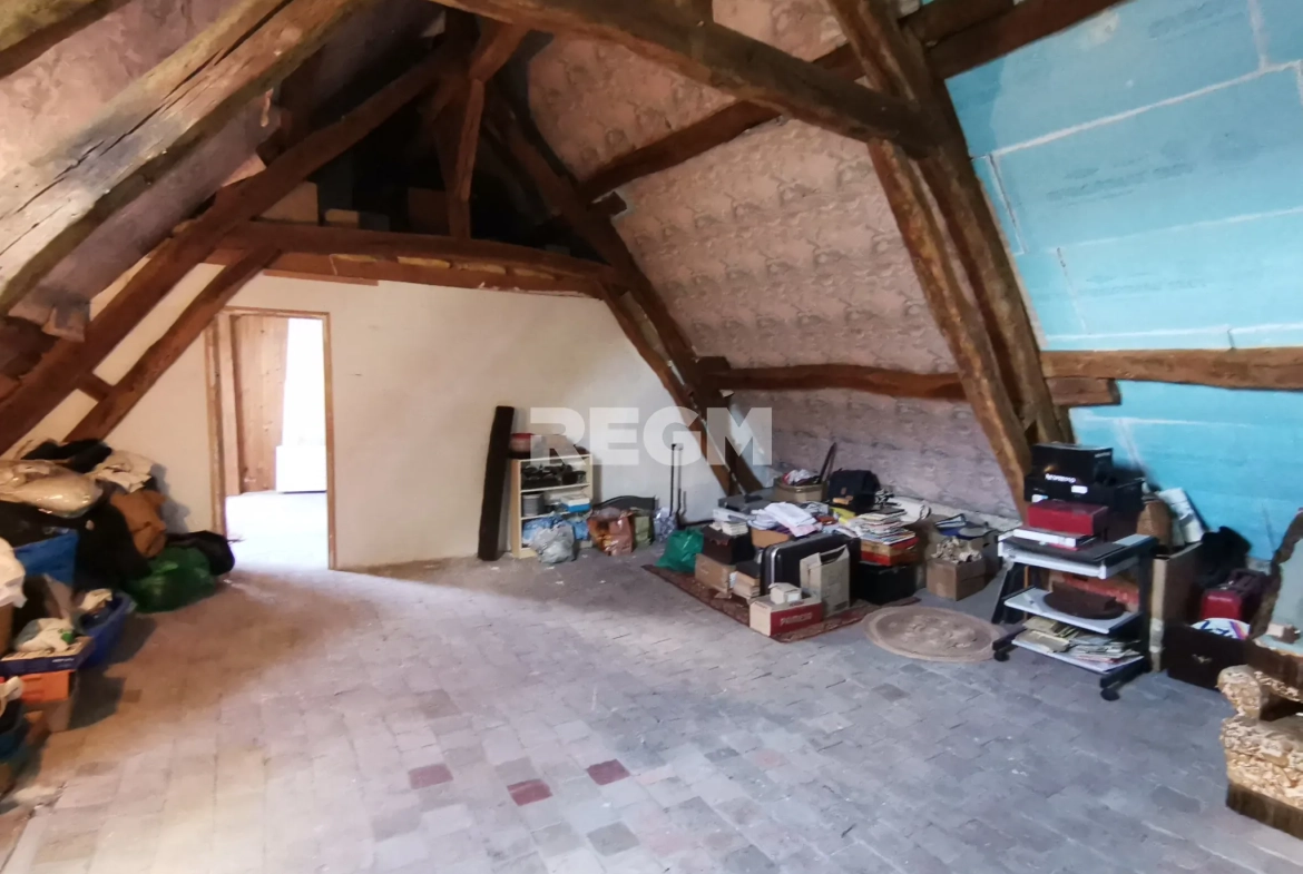 Belle maison en pierre avec jardin, 3 chambres, dépendances à Monnerville 