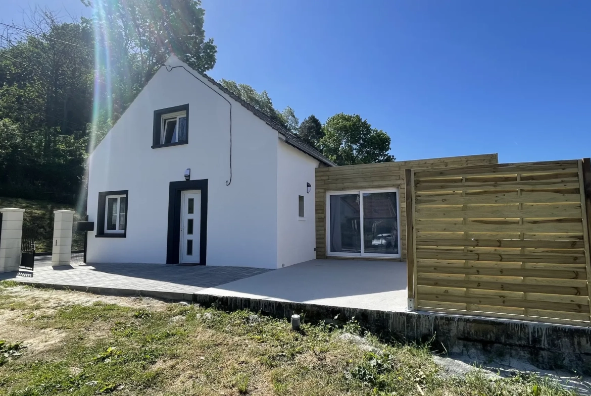Belle maison rénovée avec 3 chambres à Suzoy proche Noyon 