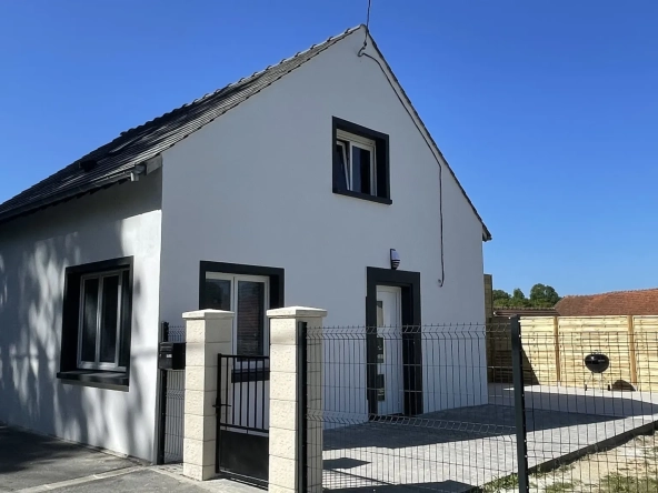 Belle maison rénovée avec 3 chambres à Suzoy proche Noyon