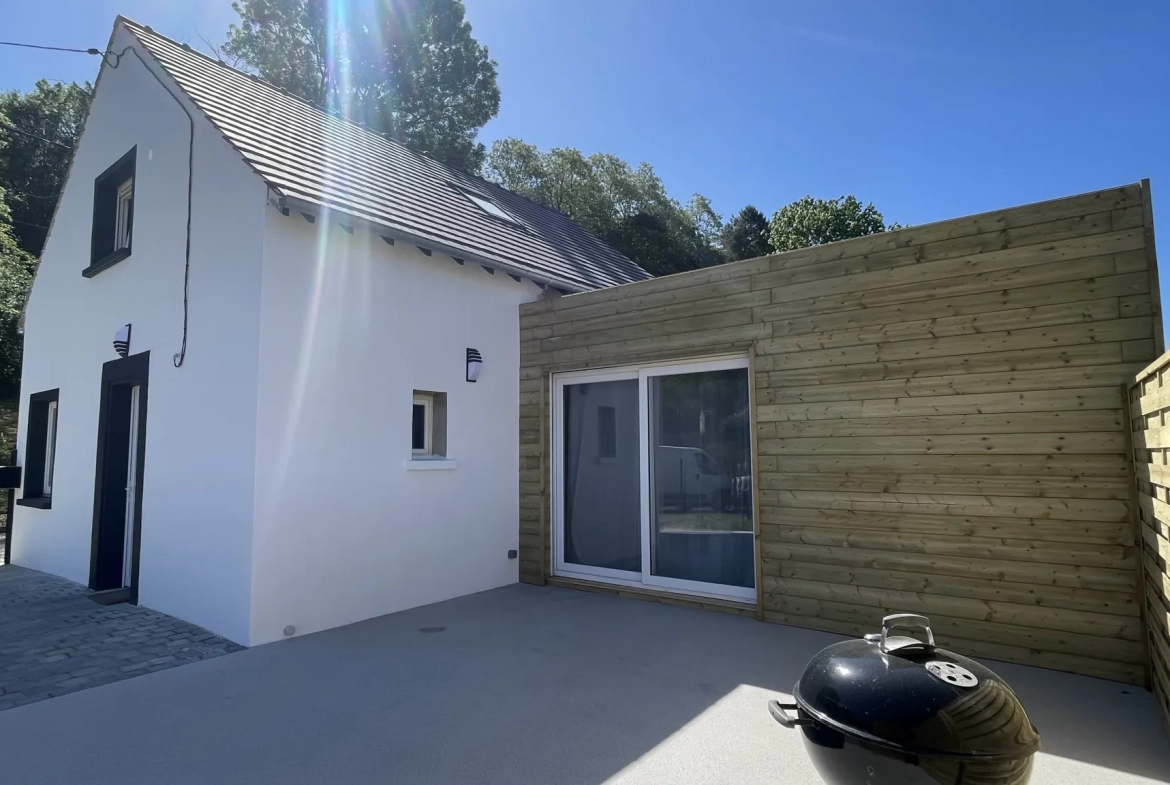 Belle maison rénovée avec 3 chambres à Suzoy proche Noyon 