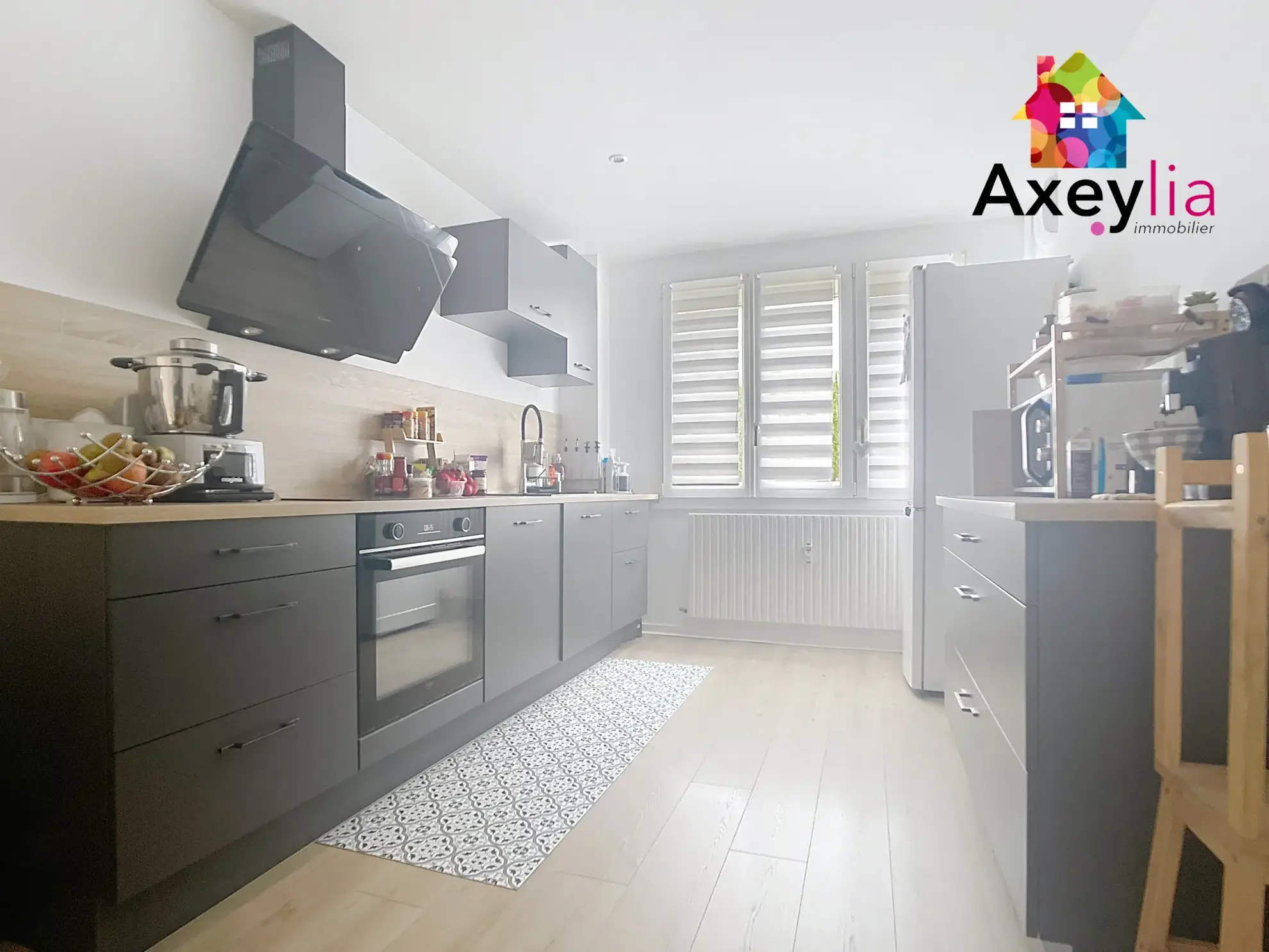 Bel appartement T4 rénové avec balcon et garage à Roanne proche centre-ville 
