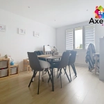 Appartement T4 rénové avec balcon et garage à Roanne proche centre-ville