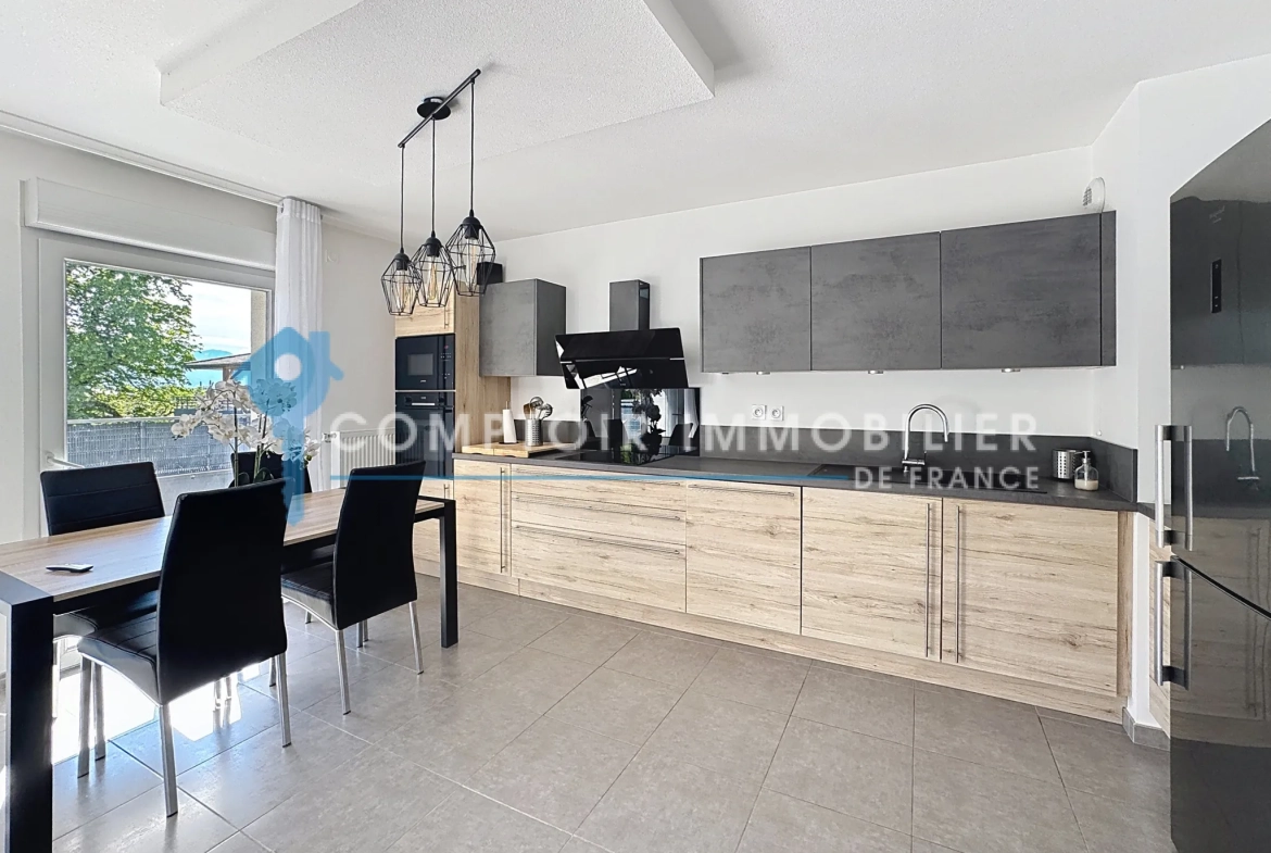 Appartement T3 récent avec terrasse à Champ-Près-Froges, proche Grenoble 