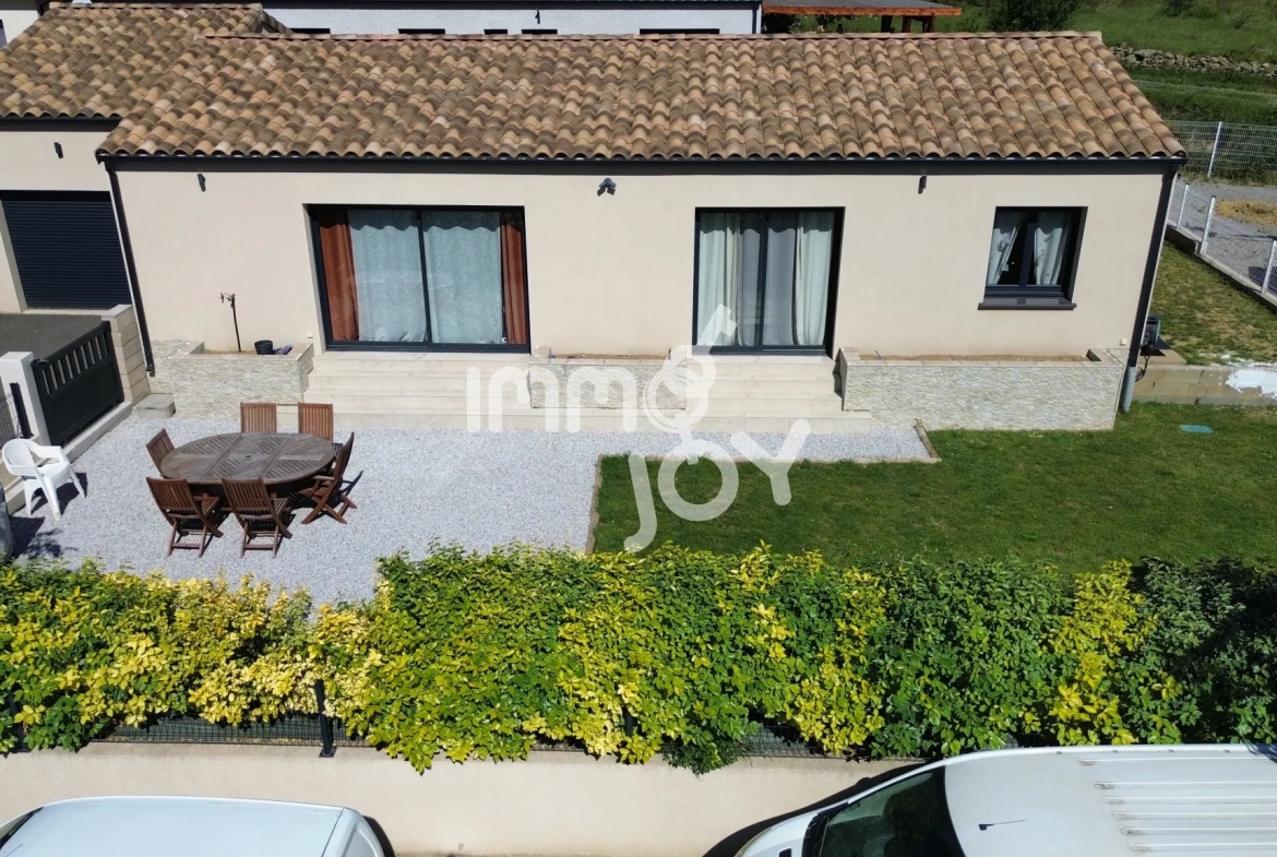 Villa contemporaine avec 3 chambres, jardin ensoleillé à Bize-Minervois 