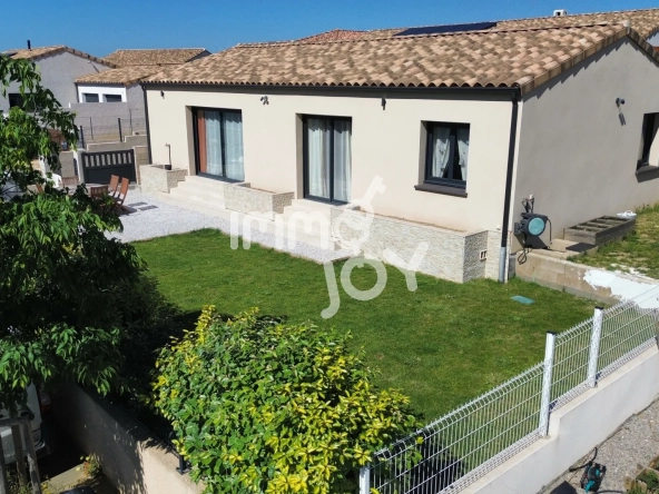 Villa contemporaine avec 3 chambres, jardin ensoleillé à Bize-Minervois