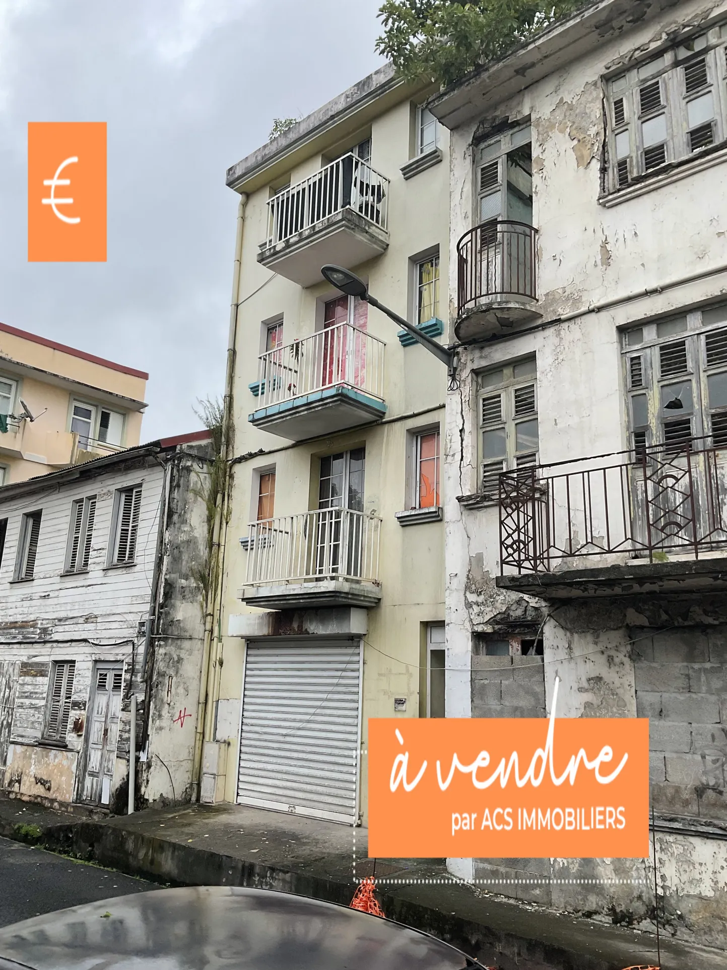 Immeuble de rapport à Fort-de-France – Investissement locatif avec rendement attractif 