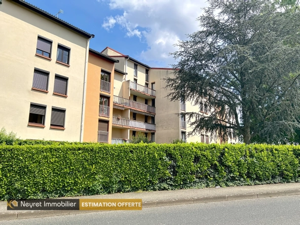 Appartement T3 lumineux de 79m² à Gleizé avec vue dégagée, garage et cave