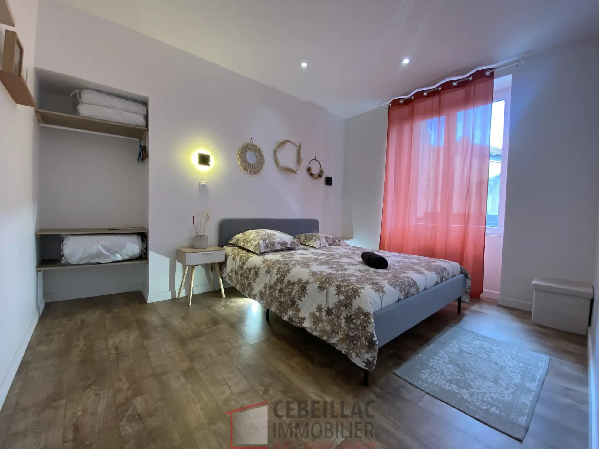Appartement traversant de 73,9 m² à Clermont-Ferrand proche jardin Lecoq et tramway 