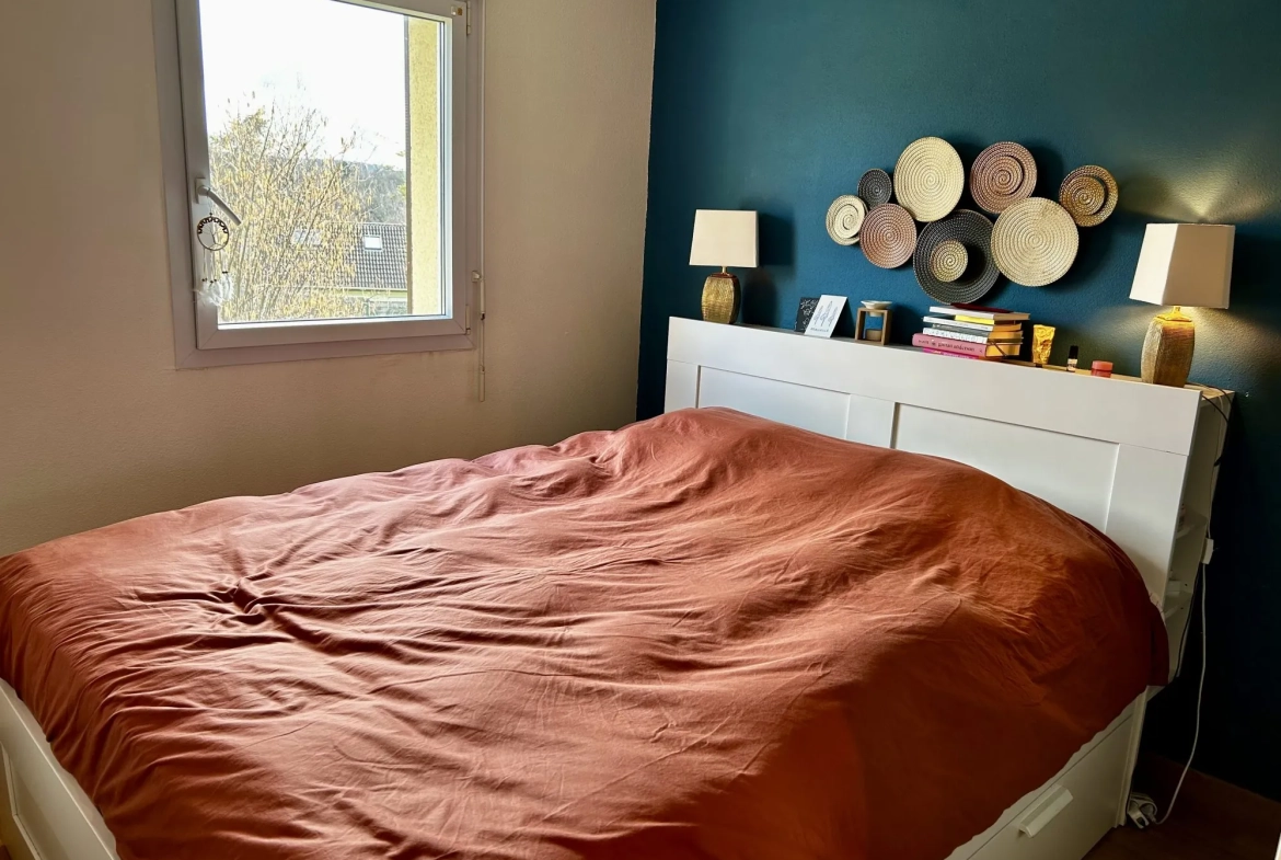 Appartement 2 pièces lumineux avec balcon, parking, proche Deauville et Trouville 