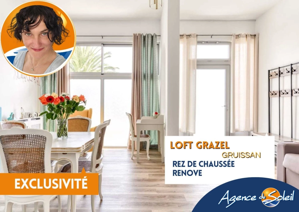 Loft de 42 m² à Gruissan proche de la plage du Grazel