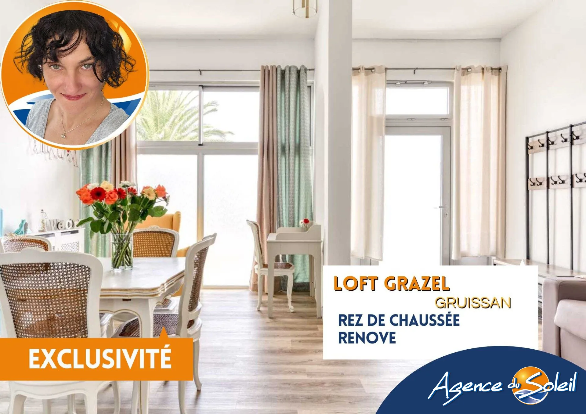 Loft de 42 m² à Gruissan proche de la plage du Grazel 