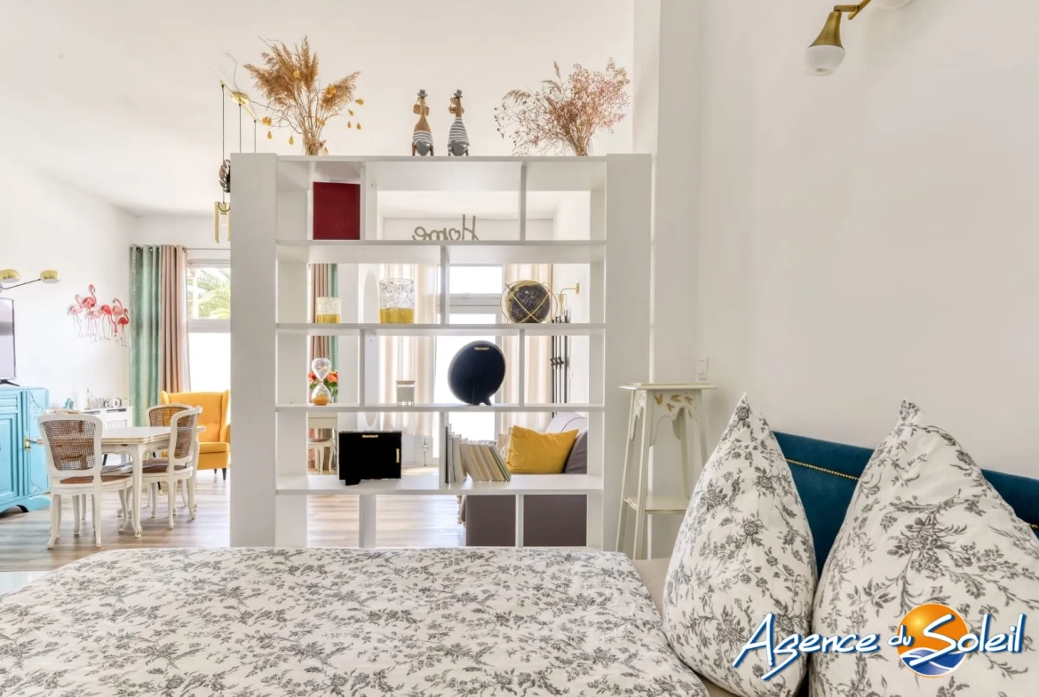 Loft de 42 m² à Gruissan proche de la plage du Grazel 