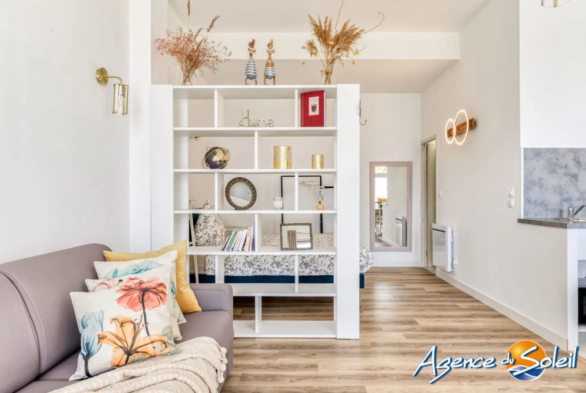Loft de 42 m² à Gruissan proche de la plage du Grazel 