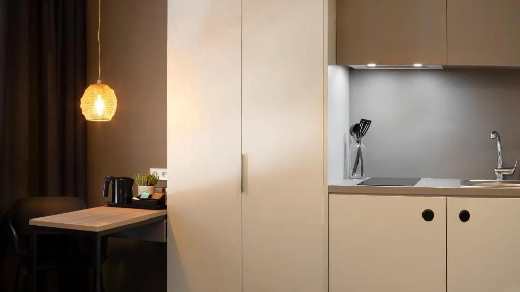 Appartement loué en résidence service LMNP à Courbevoie, proche La Défense 