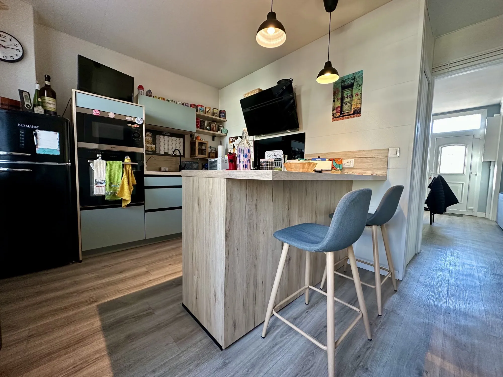 Maison spacieuse avec 3 chambres, garage et terrain clos à Saint-Aubin-lès-Elbeuf 