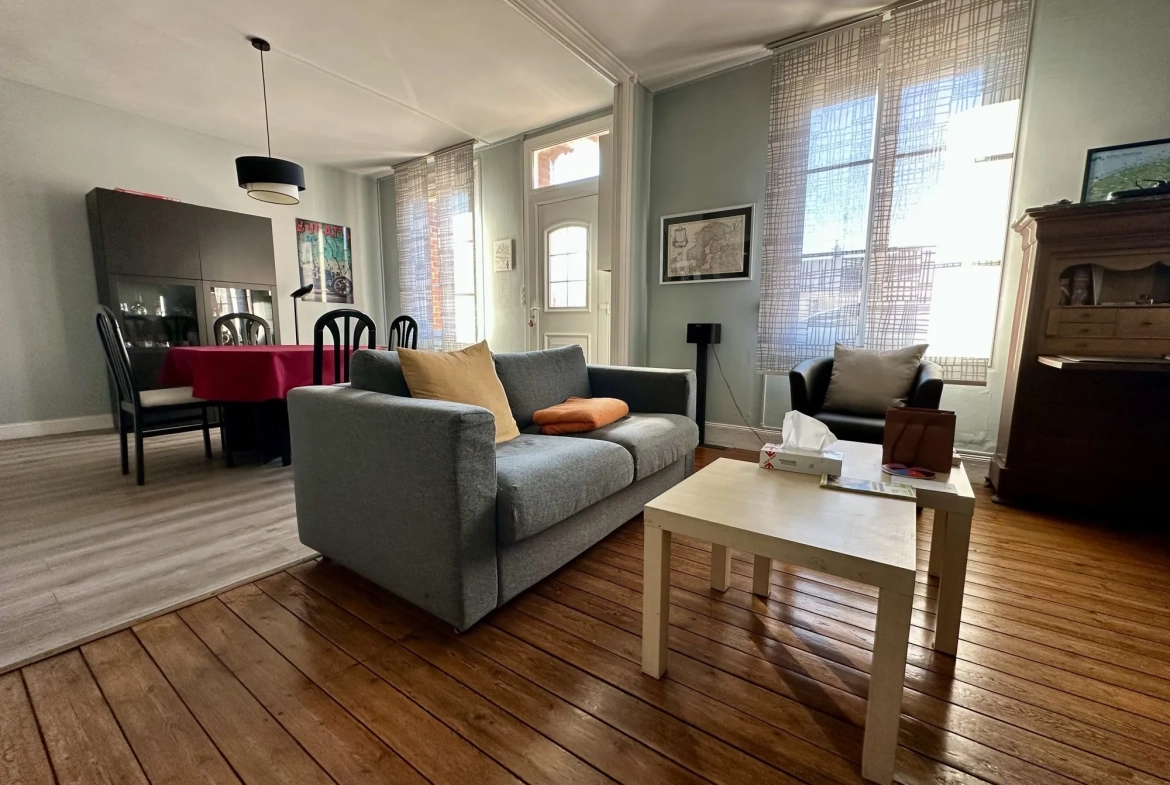 Maison spacieuse avec 3 chambres, garage et terrain clos à Saint-Aubin-lès-Elbeuf 