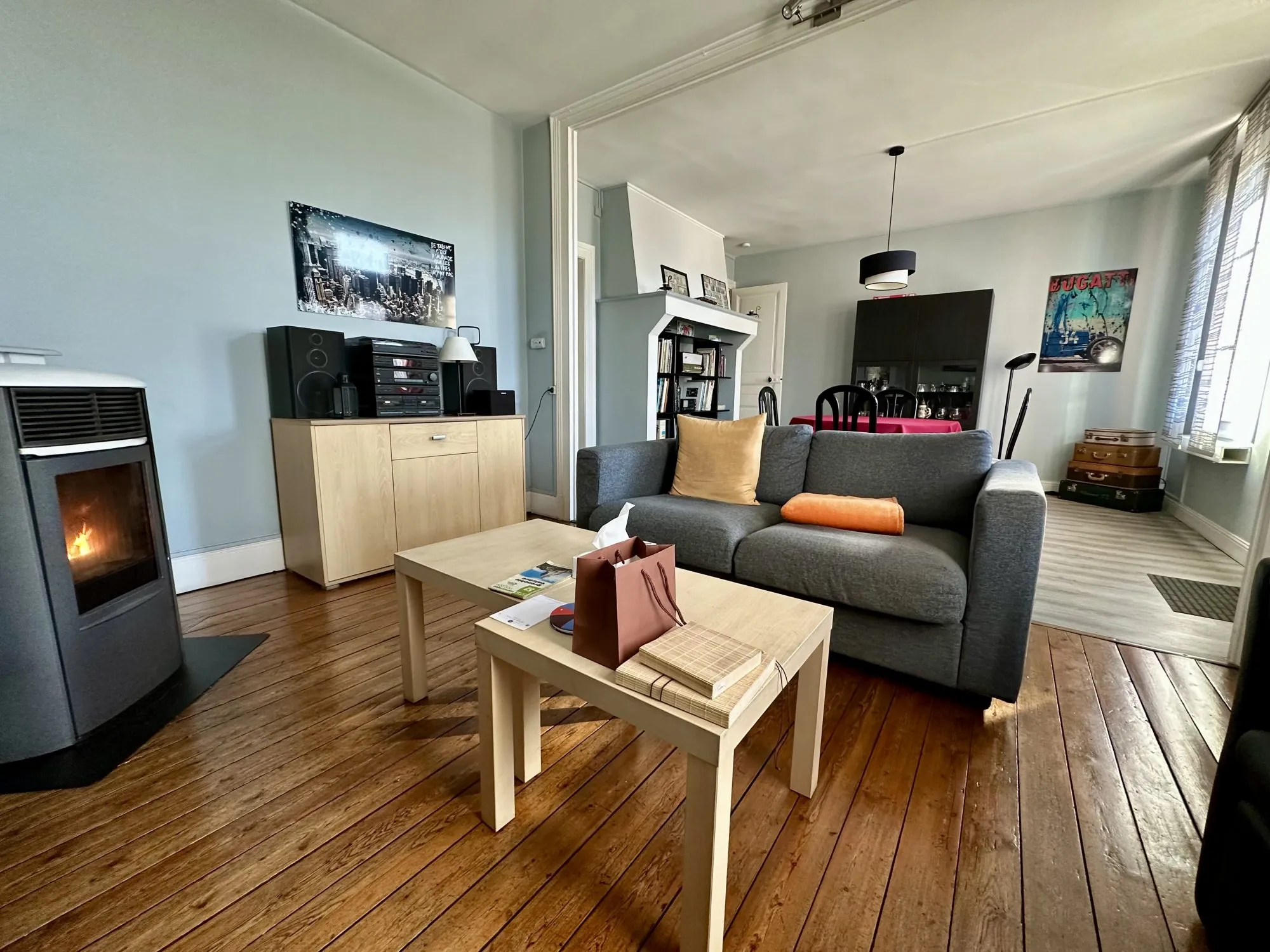 Maison spacieuse avec 3 chambres, garage et terrain clos à Saint-Aubin-lès-Elbeuf 